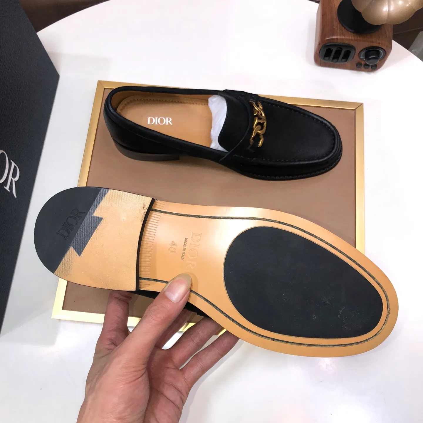 Men's men's shoes 💰580💰[Dior] (cowhide lining) Dior original 1:1 high quality factory, imported original materials, imported original cowhide, cowhide lining, original TPU outsole, code number: 38-44 (45 customized, non-refundable)